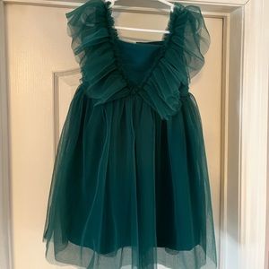 H&M Girl’s Green Tulle Dress